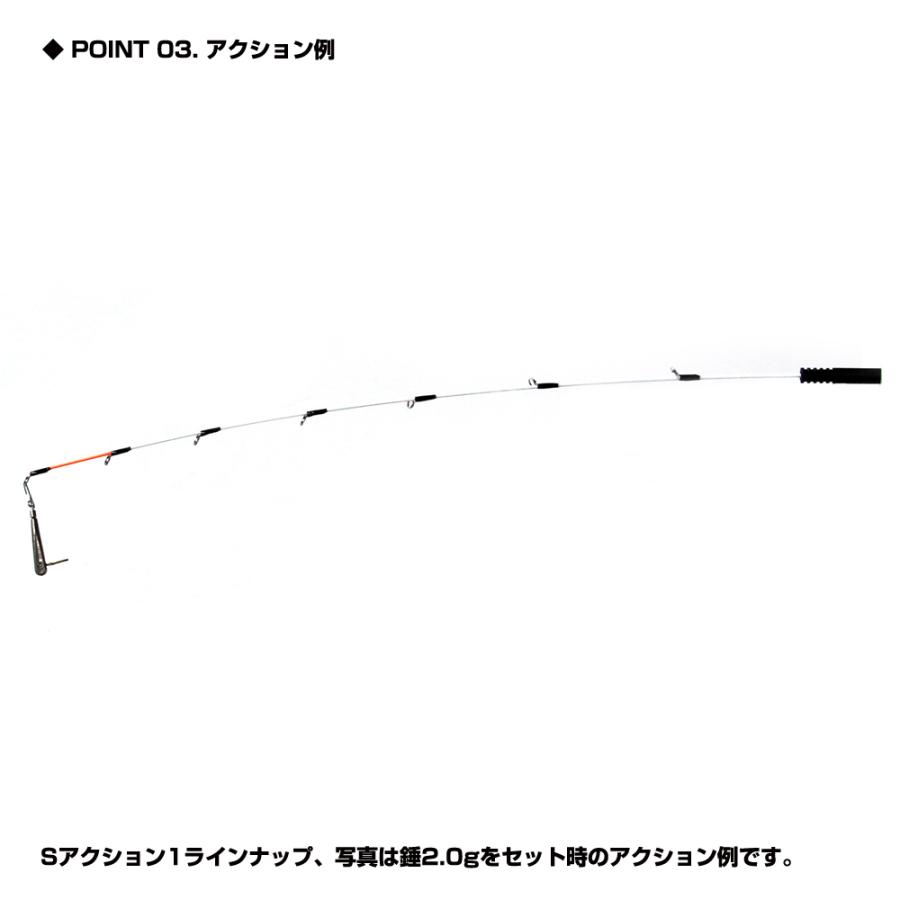 PROX (PROX) 攻棚ワカサギスパイラル穂先 28/S (WSH528S