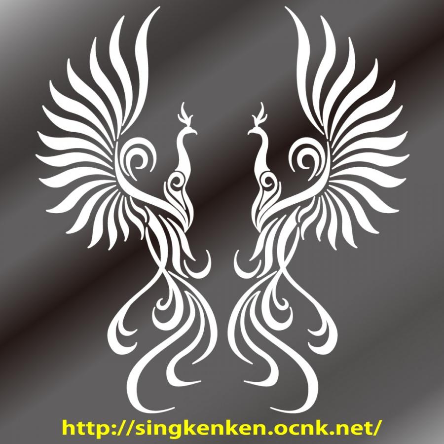 鳳凰 カッティングステッカー Sサイズ Ho 04 Ho 04 S Ps Craft 通販 Yahoo ショッピング