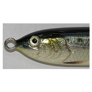 遠藤ルアー、ウッドベイト、マイワシ マイワシ ルアー ウッドベイト WB13S（銀箔 ）マ グロ 用 : プロ