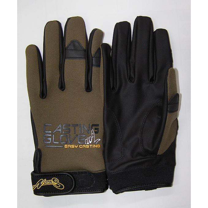 ノリーズ キャスティンググローブ ブラック Lサイズ　新品 NORIES ノリーズ キャスティンググローブ/CASTING GLOVE NS-03