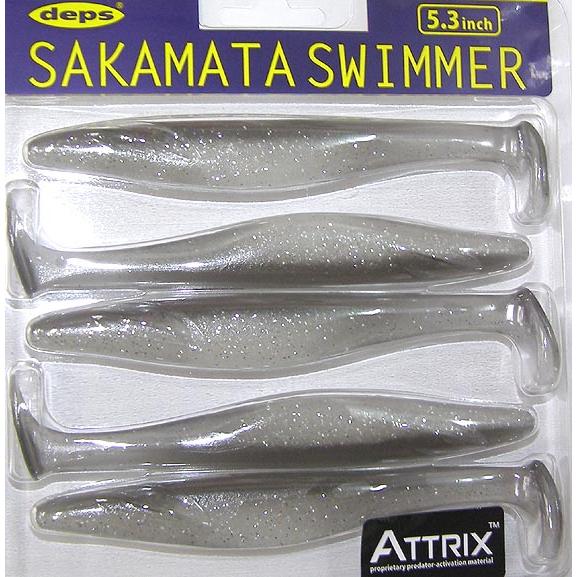 deps SAKAMATA SWIMMER 5.3インチ 7個セット新品未使用 deps Sakamata Swimmer 5.3inch NEW JDM Soft Plastic From Japan | eBay