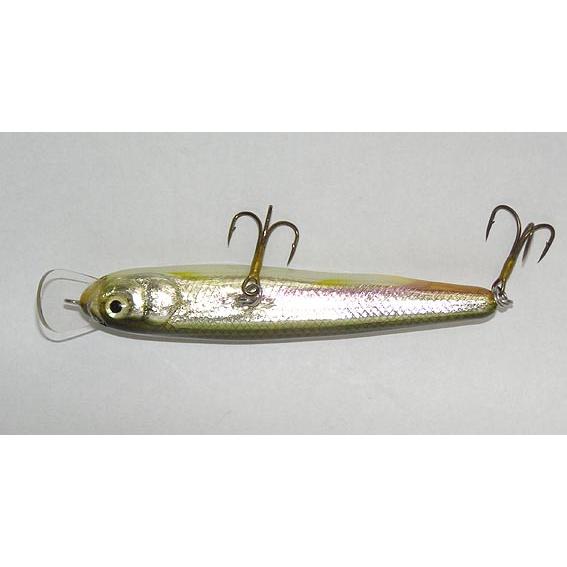 ワカサギ ルアー ウッドベイト WBサイド9FR（銀箔生ワカ）元祖横