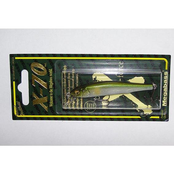 Megabass メガバスX70 サスペンド / megabass X-70 SP(和銀アユ Megabass メガバスX70 サスペンド / megabass X-70 SP(和銀アユ