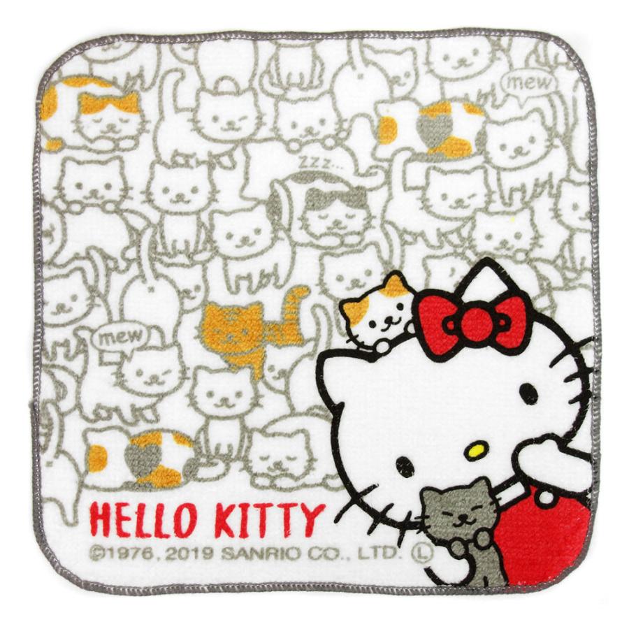 ハローキティ ミニ タオルハンカチ キティちゃん 3枚組 メール便送料