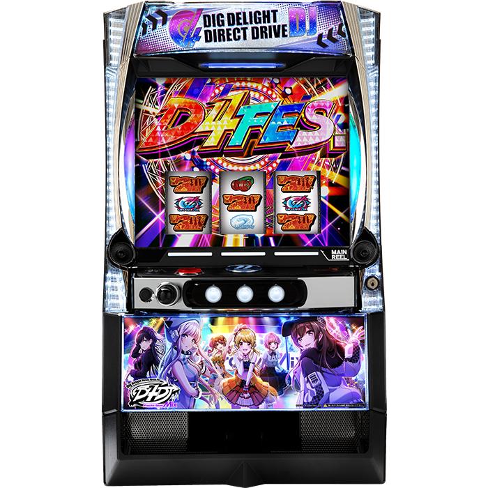 【スマスロ】 ※選べる！ユニット！ ＬパチスロＤ４ＤＪＫＢ【接続ユニット取り付け済み】【実機】【中古パチスロ】【中古スロット】 | 