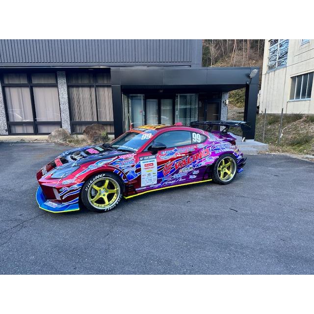 2025 中村直樹 GR86 映画ALIVEHOON 1/10ラジコン用 バイナルステッカー