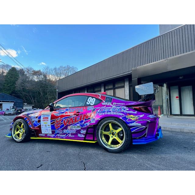 2025 中村直樹 GR86 映画ALIVEHOON 1/10ラジコン用 バイナルステッカー