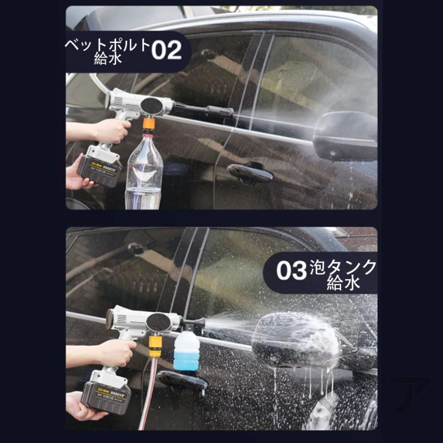 新品 高圧洗浄機 コードレス 給水ホース付き ケルヒャー 洗車 自吸式