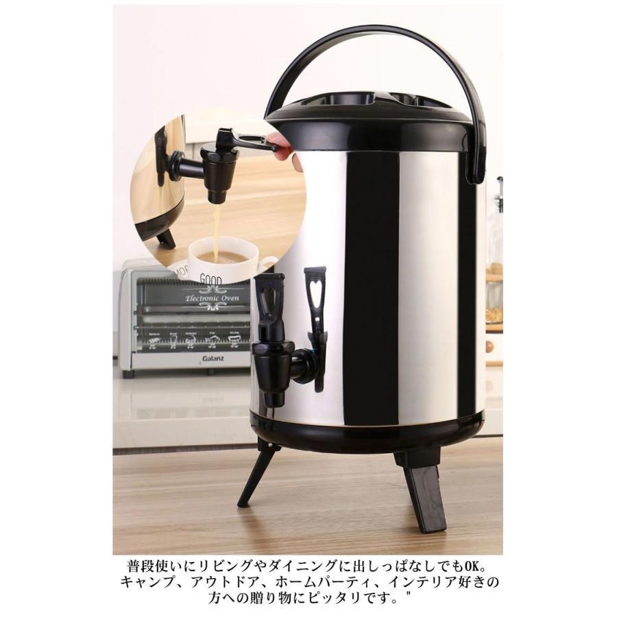 ウォータージャグ ウォータータンク 10L 保冷 保温 ピッチャー 大容量 ポット ステンレス サーモジャグ 給水タンク 広口 真空 構造 キャスク｜psg30store｜13