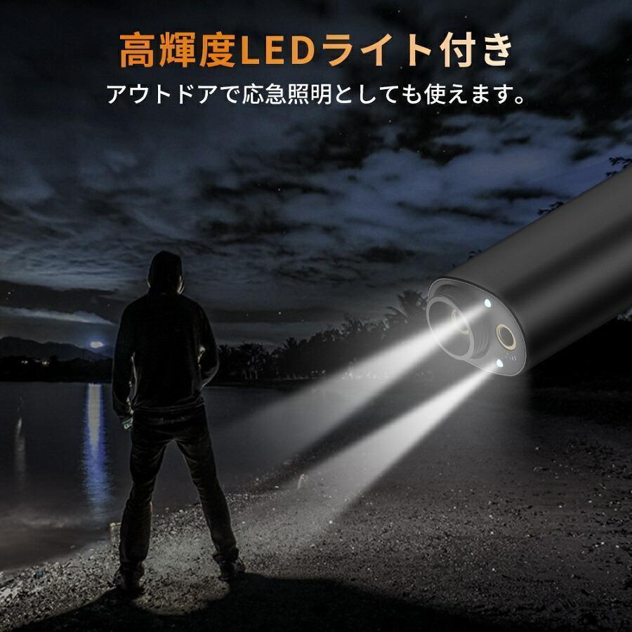 電動エアーポンプ 空気入れ 空気抜き ミニ電動ポンプ 5000mAh LEDライト コンパクト USB充電 過熱保護 浮き輪 エアーベッド ボール ビニールボード ポータブル｜psg30store｜03