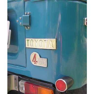 ランドクルーザー ランドクルーザーBJ,FJ4# 4WHEEL DRIVE エンブレム 