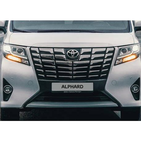 アルファード AGH,GGH3# ALPHARD フロントエンブレム トヨタマーク前期 