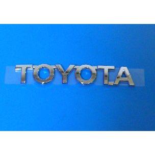 トヨタ（TOYOTA） TOYOTA iQ（KGJ,NGJ10）リヤエンブレムTOYOTA