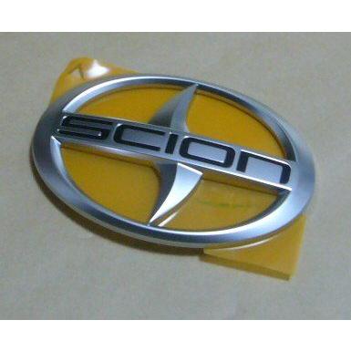 トヨタ（TOYOTA） SCION iQ（KGJ,NGJ10）USAリヤエンブレム サイオン 