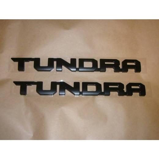トヨタ（TOYOTA） タンドラ USK5# TRD PRO用ドアエンブレム ツヤ消し 