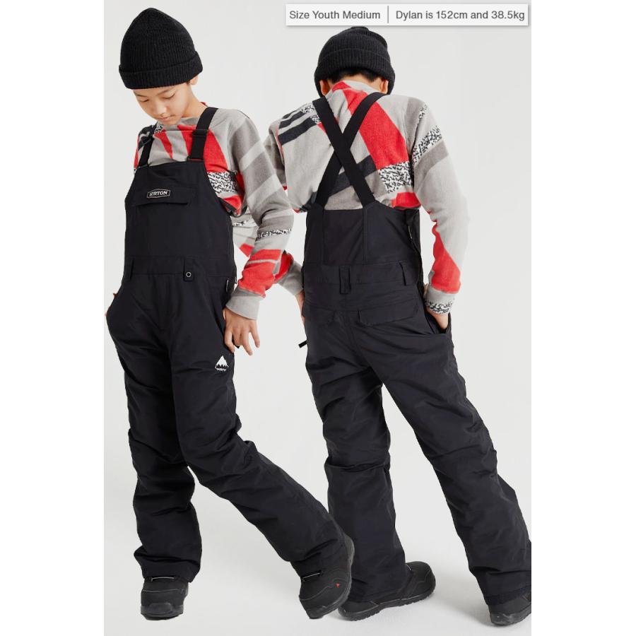 23-24 BURTON バートン Kids' Skylar 2L Bib Pants スノーボード ビブパンツ 子供 キッズ ジュニア スキー｜psjfamily｜11