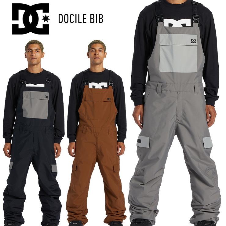 2024 DC SHOES ディーシー シューズ DOCILE BIB ビブパンツ スノボー 