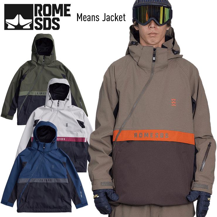 ROME SDS 正規品 23-24 ローム MEANS JACKET スノーボード ROME SDS 正規品 23-24 ローム MEANS JACKET スノーボード