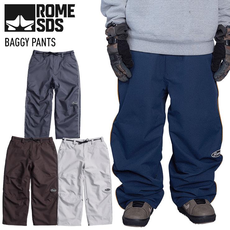 23-24モデル XL【美品】ROME SDS ロームバギーカーゴパンツ ROME SDS 正規品 23-24 ROME SDS ローム BAGGY PANTS バギーパンツ