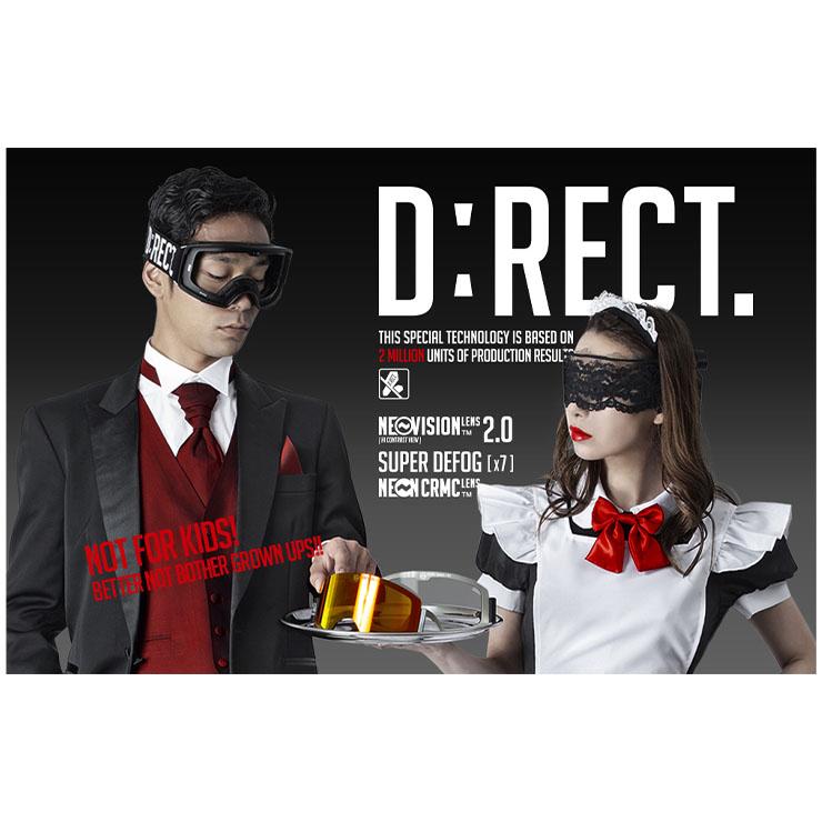 D:RECT ディレクト PIERCE:2 NEO VISION HD + ROSE GOLD Revo mirror