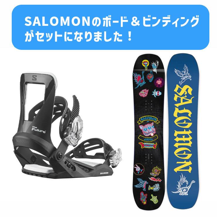 SALOMON 【キッズ スノーボード2点セット】SALOMON GRAIL SALOMON 【キッズ スノーボード2点セット】SALOMON GRAIL