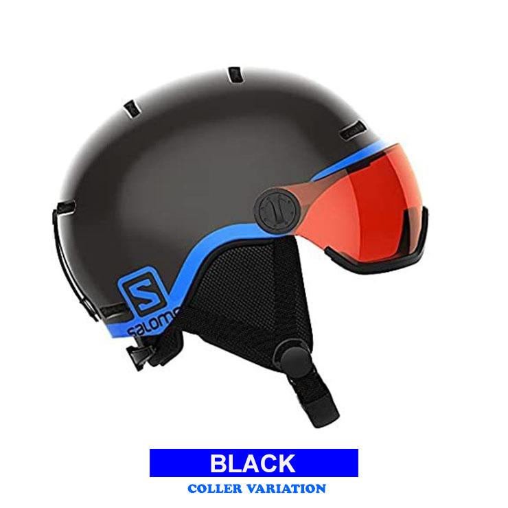 SALOMON サロモン キッズ ヘルメット GROM VISOR バイザー付き SALOMON サロモン キッズ ヘルメット GROM VISOR バイザー付き