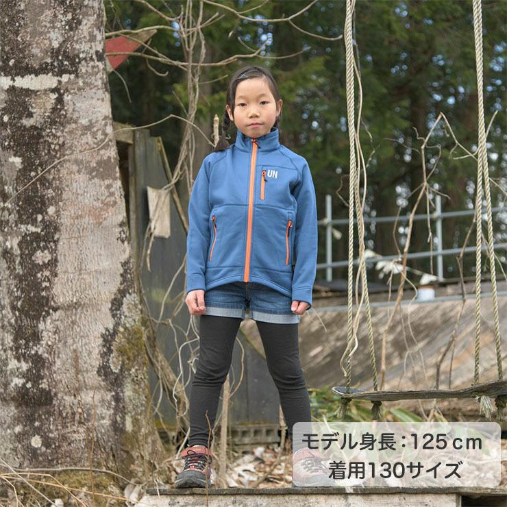 キッズ フリース 雪山 スノーボード ジュニア UN3000 fleece jacket
