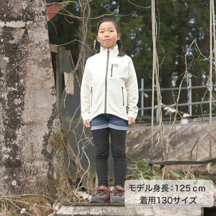 キッズ フリース 雪山 スノーボード ジュニア UN3000 fleece jacket