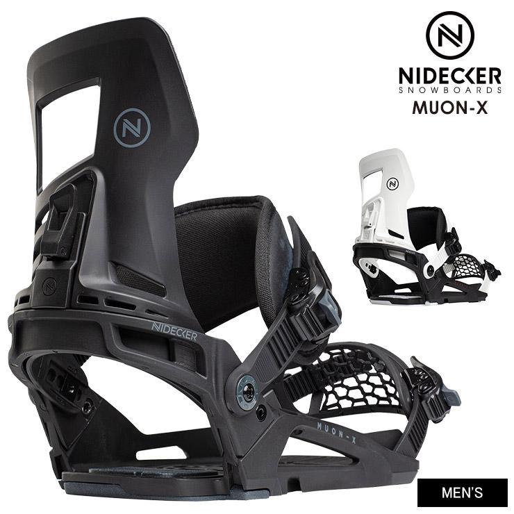 ⭐️新品未使用⭐️Nidecker MUMUON-X ビンディング NIDECKER（ナイデッカー） MUON-X ムオンエックス 2025 : PSJ Family