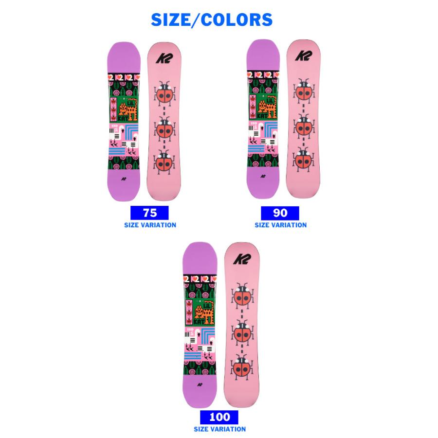 22-23 K2 ケーツー LIL KAT スノーボード キッズ リルキャット 22-23 K2 ケーツー LIL KAT スノーボード キッズ リルキャット