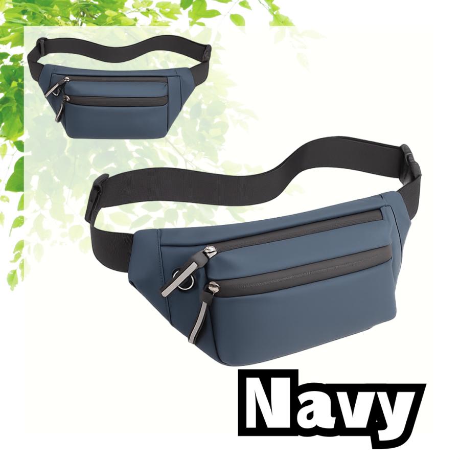 ボディバッグ メンズ ショルダーバッグ 斜め掛け 肩掛け ウエストバッグ ウエストポーチ 防水 軽量 仕事用 コンパクト ランニング 小さめ 軽い 登山 作業 釣り | ブランド登録なし | 04