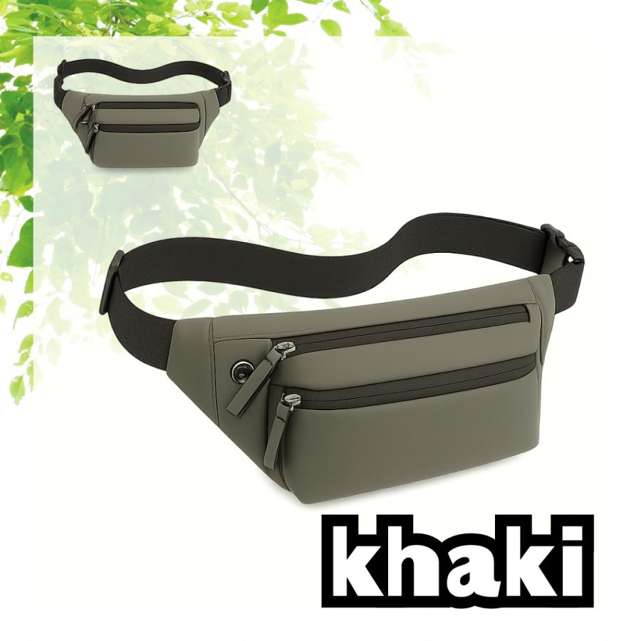 ボディバッグ メンズ ショルダーバッグ 斜め掛け 肩掛け ウエストバッグ ウエストポーチ 防水 軽量 仕事用 コンパクト ランニング 小さめ 軽い 登山 作業 釣り | ブランド登録なし | 03