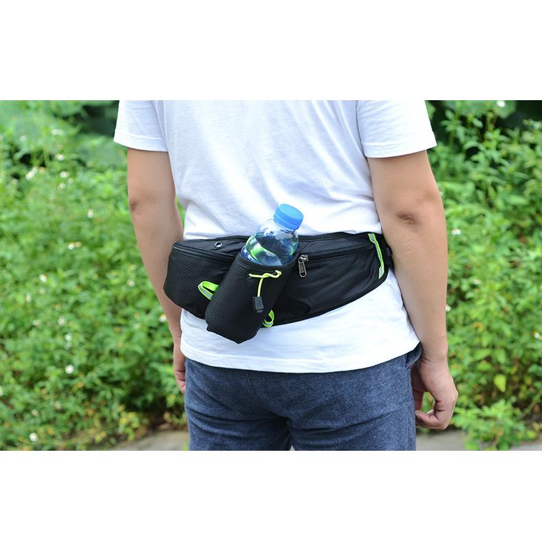 ボトルポーチ ランニングポーチ ウエストポーチ ウエストバッグ 揺れない ランニングバッグ ジョギング 防水 ジョギングバッグ ペットボトル | ブランド登録なし | 16