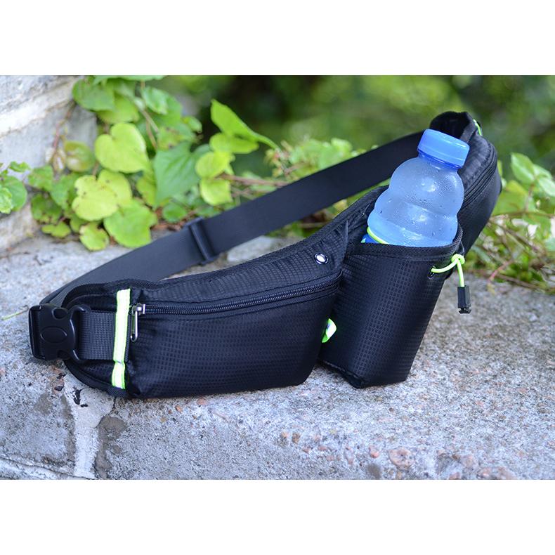 ボトルポーチ ランニングポーチ ウエストポーチ ウエストバッグ 揺れない ランニングバッグ ジョギング 防水 ジョギングバッグ ペットボトル | ブランド登録なし | 09