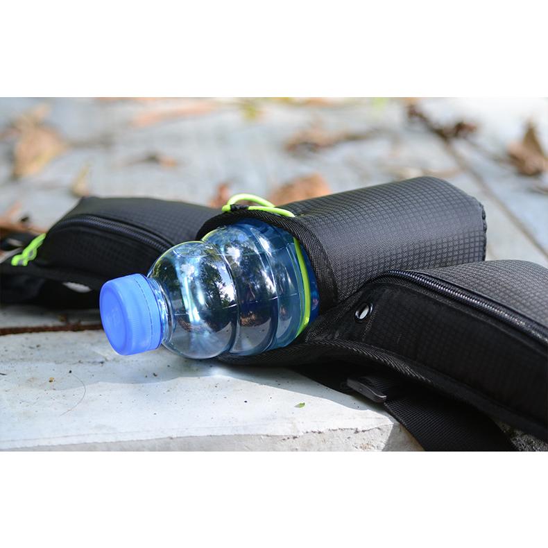 ボトルポーチ ランニングポーチ ウエストポーチ ウエストバッグ 揺れない ランニングバッグ ジョギング 防水 ジョギングバッグ ペットボトル | ブランド登録なし | 15