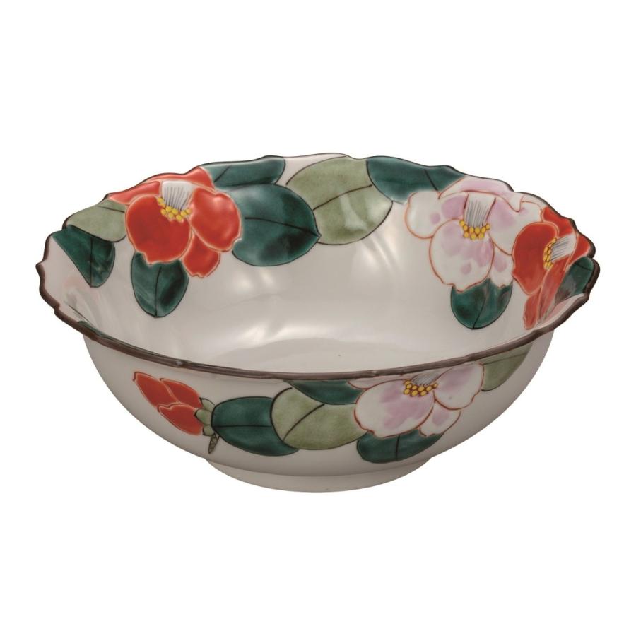 九谷焼「紅白椿」中鉢　盛鉢　器　食器 九谷焼 盛鉢/中鉢 7号鉢 紅白椿 : 虹八 kohya - 通販 - Yahoo!ショッピング