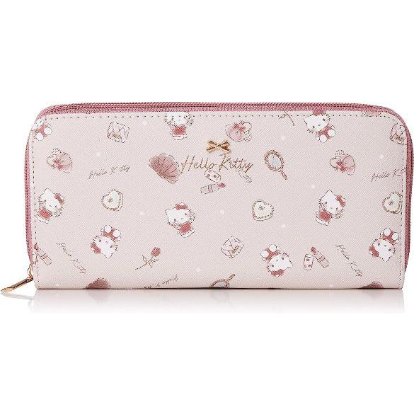 SANRIO サンリオ Hello Kitty ハローキティ ラウンドファスナー長財布