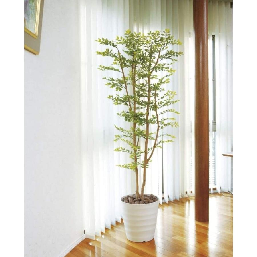 人工観葉植物 光触媒 ゴールデンリーフ1.8 約 幅55×奥行55×高さ180cm 