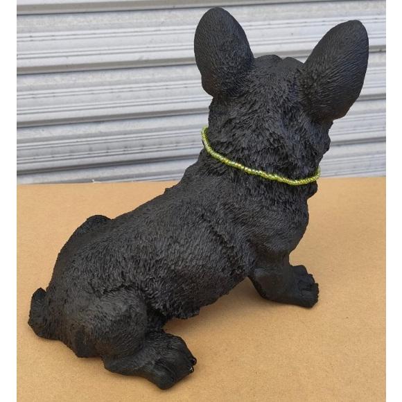 愛らしい炭の置物 コーギー 高さ約19CM＜かわいい ペット プレゼント