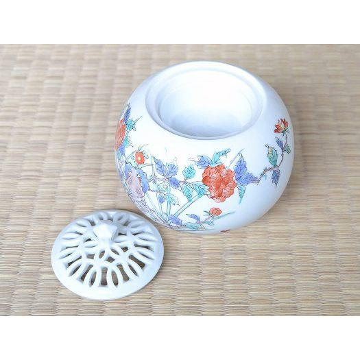 有田焼 染錦橘竹筒香炉（お部屋のインテリアにも・・） : 虹八 kohya
