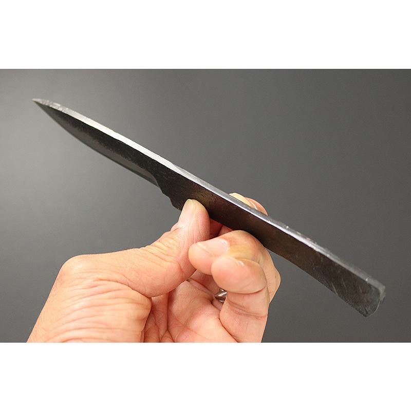 関兼常作 青紙スーパー細工師匠 剣刃 全長 200mm 刃長85mm : 虹 関兼常作 青紙スーパー細工師匠 剣刃 全長 200mm 刃長85mm : 虹
