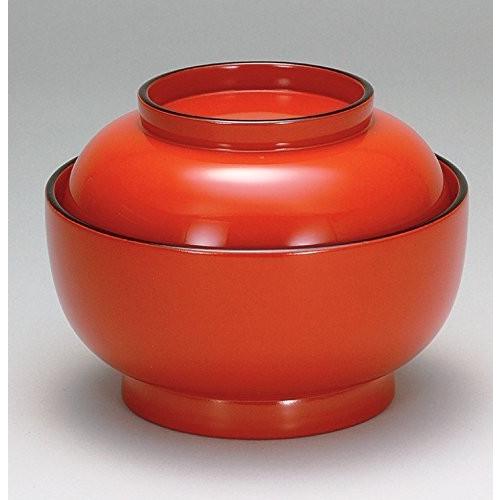 越前漆器 総朱天黒 50菓子椀 φ15.2×11.5cm : 虹八 kohya - 通販