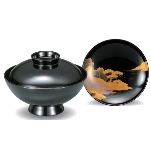 越前漆器 吸物椀 見返 山水 御殿椀 : 虹八 kohya - 通販 - Yahoo