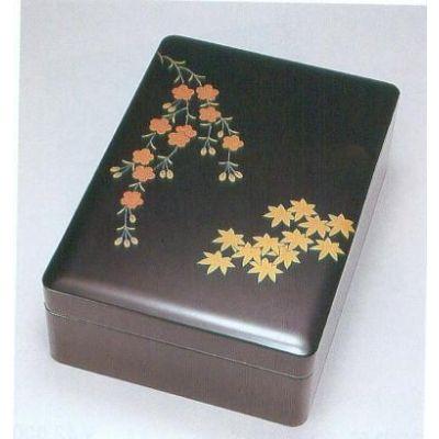 好評 越前漆器 漆遊館 歳時記 G4322 05 春秋 印籠文庫 桐箱 33 2 23 6 11 2cm 希少 Allotment Dasanit Org