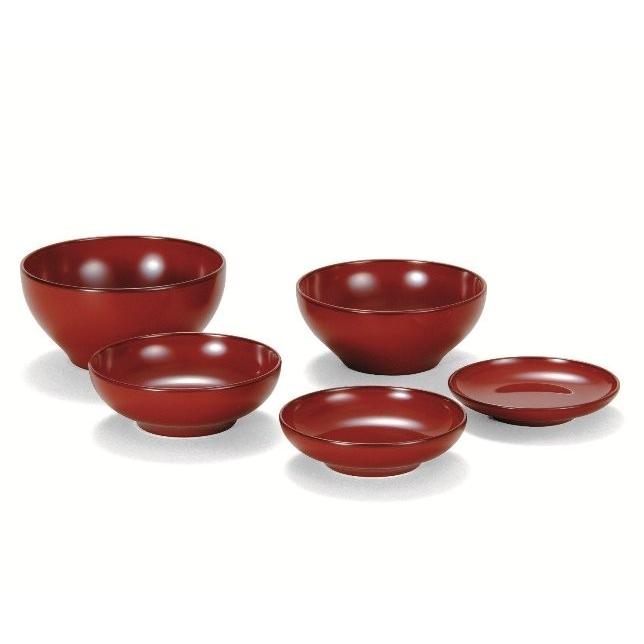 越前漆器 茜朱 五ツ組 応量器 化粧箱 : 虹八 kohya - 通販 - Yahoo