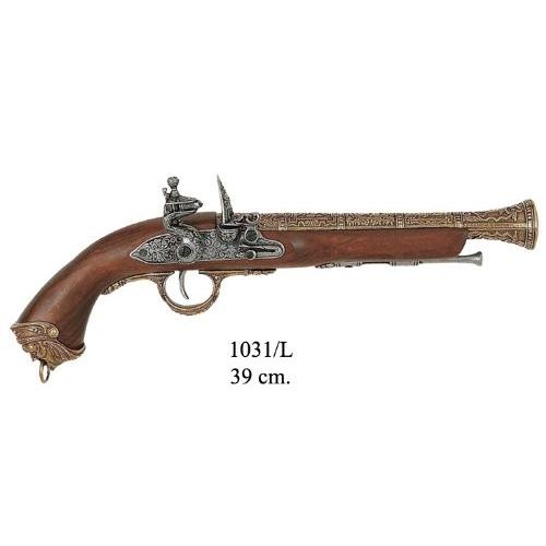 DENIX(デニックス) イタリアンフリントロック ゴールド 18世紀モデル 全長39cm [1031/L]