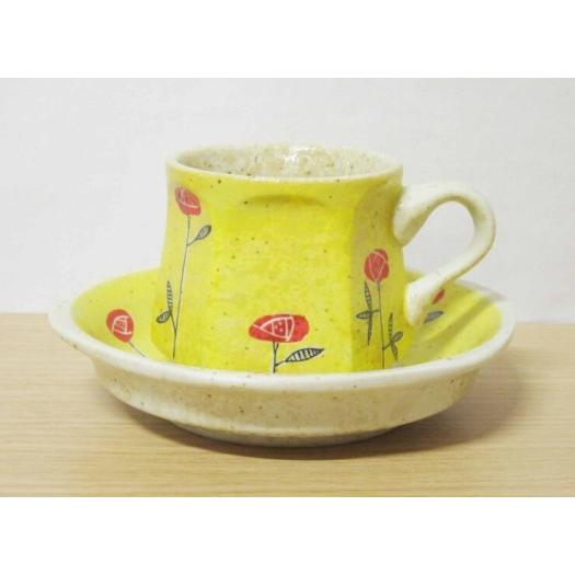 有田焼 六角コーヒー カップ＆ソーサーメルヘン 容量：約190ml＜ギフト