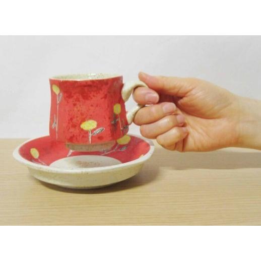 有田焼 六角コーヒー カップ＆ソーサーメルヘン 容量：約190ml＜ギフト