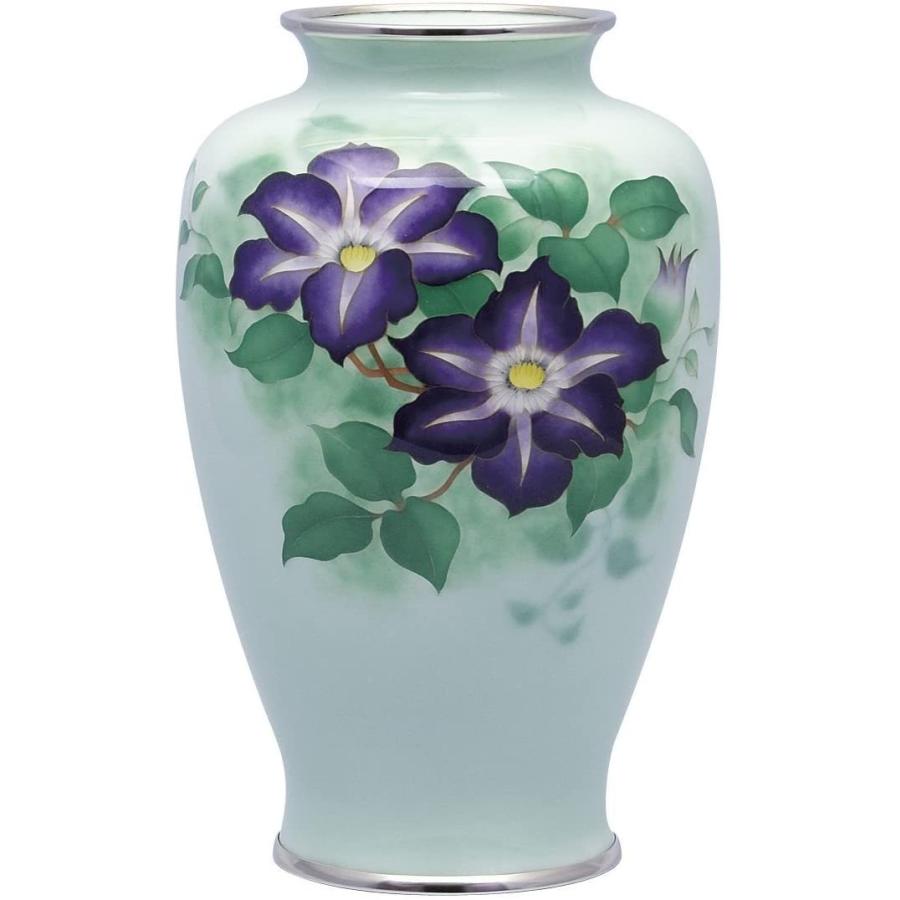 七宝焼 80号中太 鉄線 花瓶 110-06<花瓶 花器 インテリア 癒し