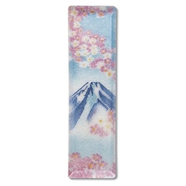 七宝焼 ペン皿(小)冨士桜　